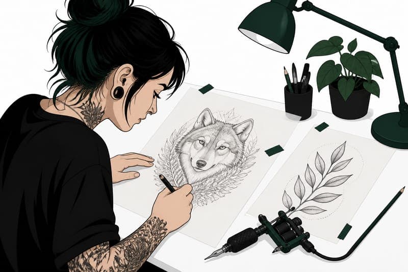 Find Tattoo and Animal Drawing Ideas
